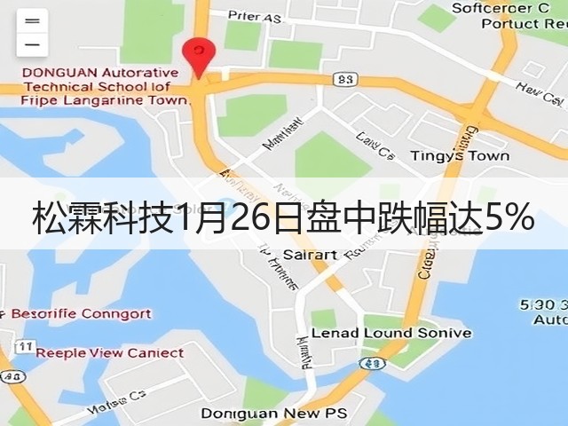 松霖科技1月26日盘中跌幅达5%(图3) 松霖科技1月26日盘中跌幅达5%(图3)