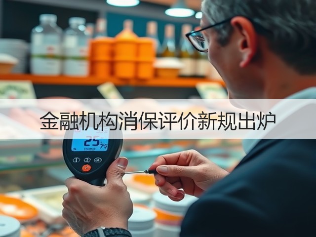 金融机构消保评价新规出炉(图3) 金融机构消保评价新规出炉(图3)