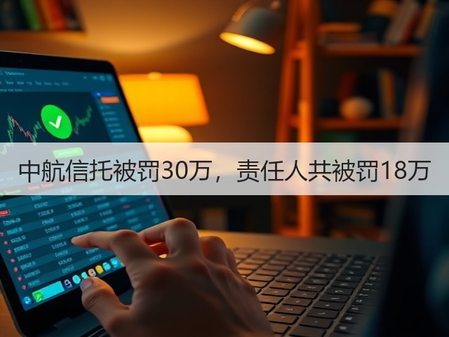 中航信托被罚30万，责任人共被罚18万(图3)