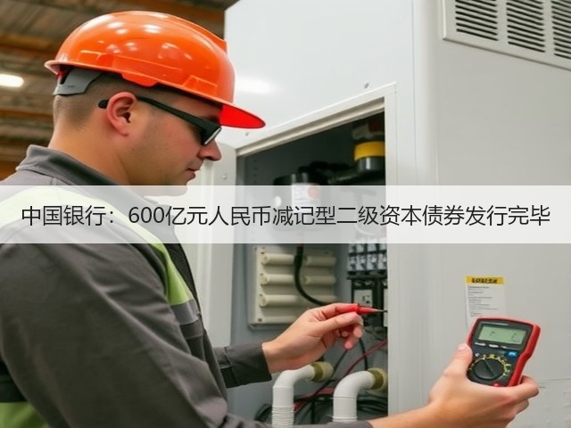 中国银行：600亿元人民币减记型二级资本债券发行完毕(图1)