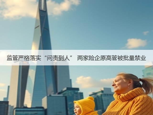 监管严格落实“问责到人” 两家险企原高管被批量禁业(图2) 监管严格落实“问责到人” 两家险企原高管被批量禁业(图2)