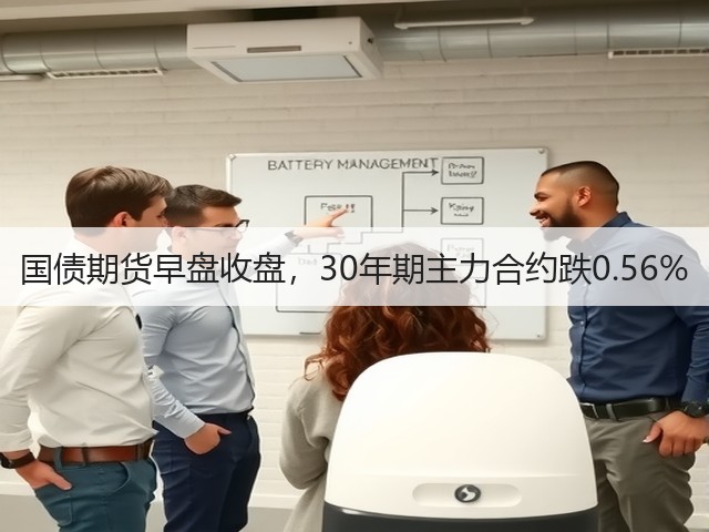 国债期货早盘收盘，30年期主力合约跌0.56%(图2)