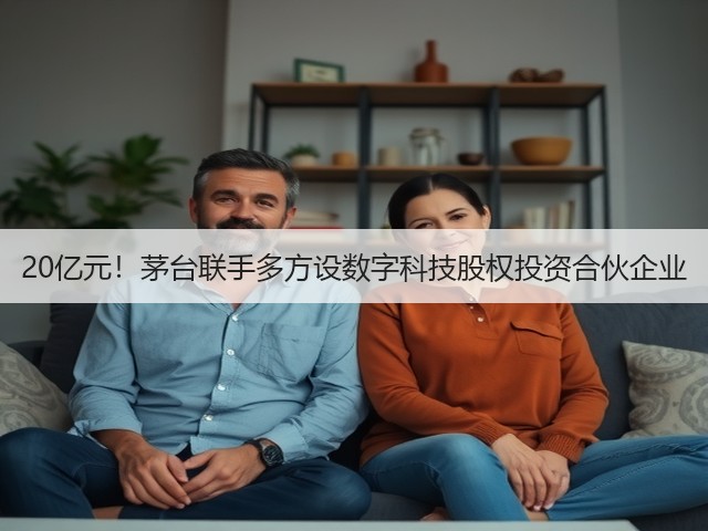 20亿元!茅台联手多方设数字科技股权投资合伙企业(图3) 20亿元!茅台联手多方设数字科技股权投资合伙企业(图3)