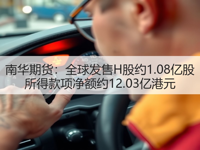 南华期货：全球发售H股约1.08亿股 所得款项净额约12.03亿港元