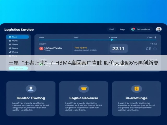 三星“王者归来”?HBM4赢回客户青睐 股价大涨超6%再创新高(图1) 三星“王者归来”?HBM4赢回客户青睐 股价大涨超6%再创新高(图1)