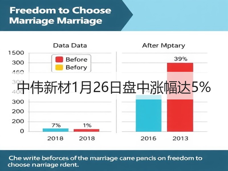 中伟新材1月26日盘中涨幅达5%