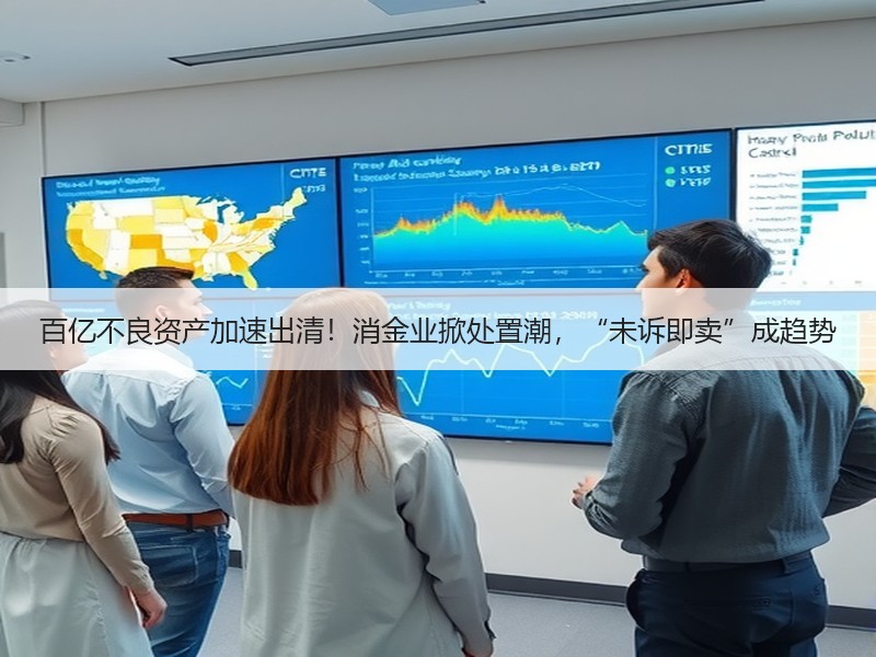 百亿不良资产加速出清！消金业掀处置潮，“未诉即卖”成趋势
