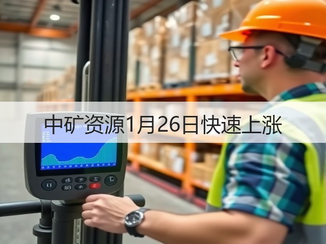 中矿资源1月26日快速上涨(图3) 中矿资源1月26日快速上涨(图3)