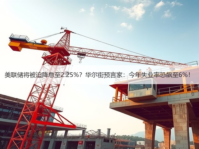 美联储将被迫降息至2.25%?华尔街预言家:今年失业率恐飙至6%!(图1) 美联储将被迫降息至2.25%?华尔街预言家:今年失业率恐飙至6%!(图1)