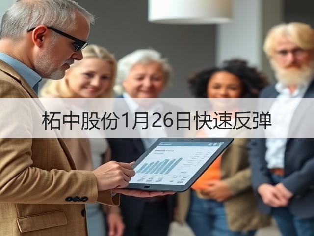 柘中股份1月26日快速反弹(图2) 柘中股份1月26日快速反弹(图2)