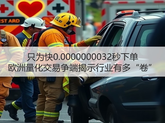 只为快0.0000000032秒下单 欧洲量化交易争端揭示行业有多“卷”(图1) 只为快0.0000000032秒下单 欧洲量化交易争端揭示行业有多“卷”(图1)