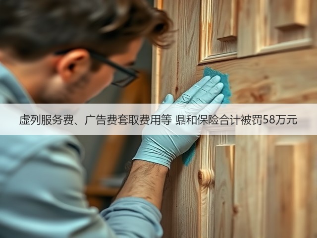 虚列服务费、广告费套取费用等 鼎和保险合计被罚58万元(图2)