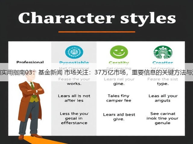 黄金新闻实用指南03：基金新闻 市场关注：37万亿市场，重要信息的关键方法与注意事项(图1)