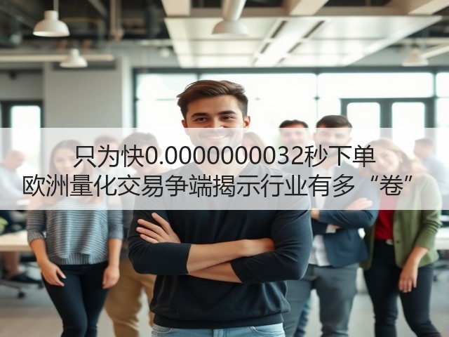 只为快0.0000000032秒下单 欧洲量化交易争端揭示行业有多“卷”(图2) 只为快0.0000000032秒下单 欧洲量化交易争端揭示行业有多“卷”(图2)
