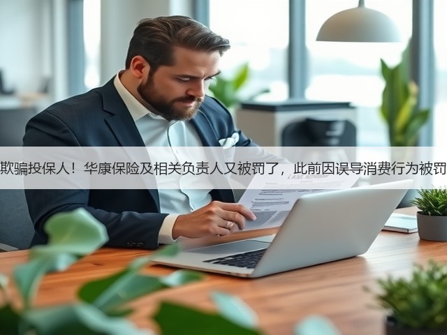 欺骗投保人!华康保险及相关负责人又被罚了,此前因误导消费行为被罚(图3) 欺骗投保人!华康保险及相关负责人又被罚了,此前因误导消费行为被罚(图3)