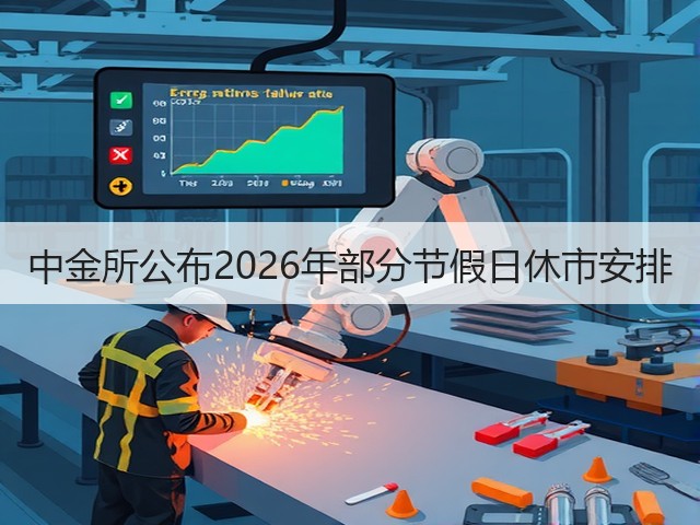 中金所公布2026年部分节假日休市安排(图3) 中金所公布2026年部分节假日休市安排(图3)
