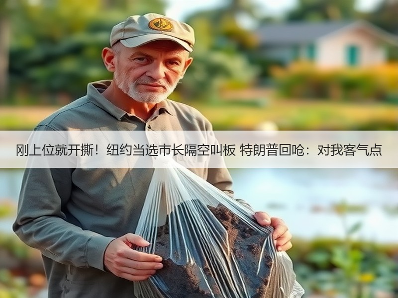 刚上位就开撕！纽约当选市长隔空叫板 特朗普回呛：对我客气点