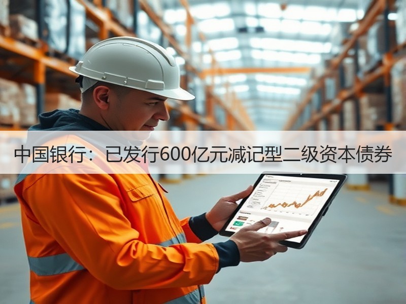中国银行：已发行600亿元减记型二级资本债券