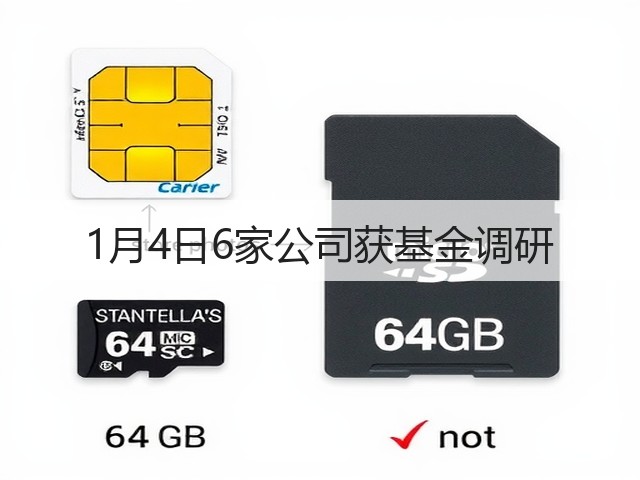 1月4日6家公司获基金调研(图1) 1月4日6家公司获基金调研(图1)