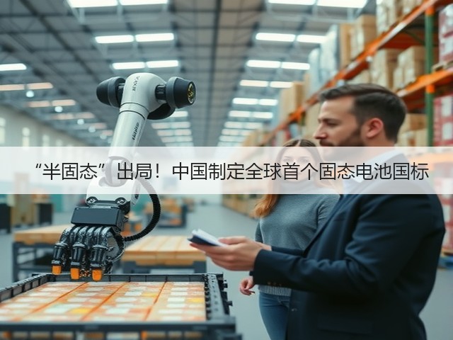 “半固态”出局！中国制定全球首个固态电池国标(图1)
