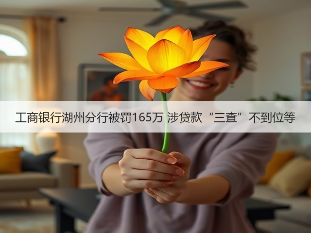 工商银行湖州分行被罚165万 涉贷款“三查”不到位等(图3) 工商银行湖州分行被罚165万 涉贷款“三查”不到位等(图3)