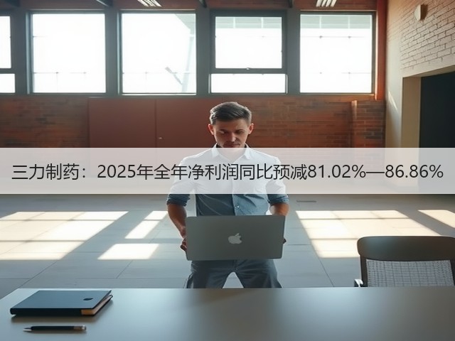 三力制药:2025年全年净利润同比预减81.02%—86.86%(图2) 三力制药:2025年全年净利润同比预减81.02%—86.86%(图2)