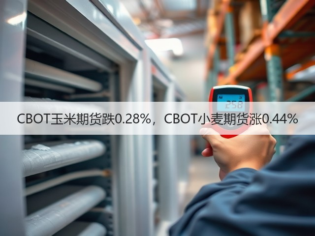 CBOT玉米期货跌0.28%，CBOT小麦期货涨0.44%(图1)