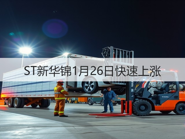 ST新华锦1月26日快速上涨(图3) ST新华锦1月26日快速上涨(图3)