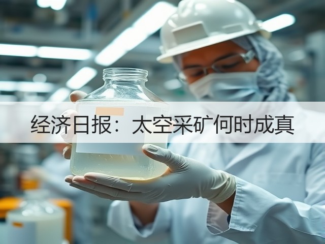 经济日报:太空采矿何时成真(图3) 经济日报:太空采矿何时成真(图3)