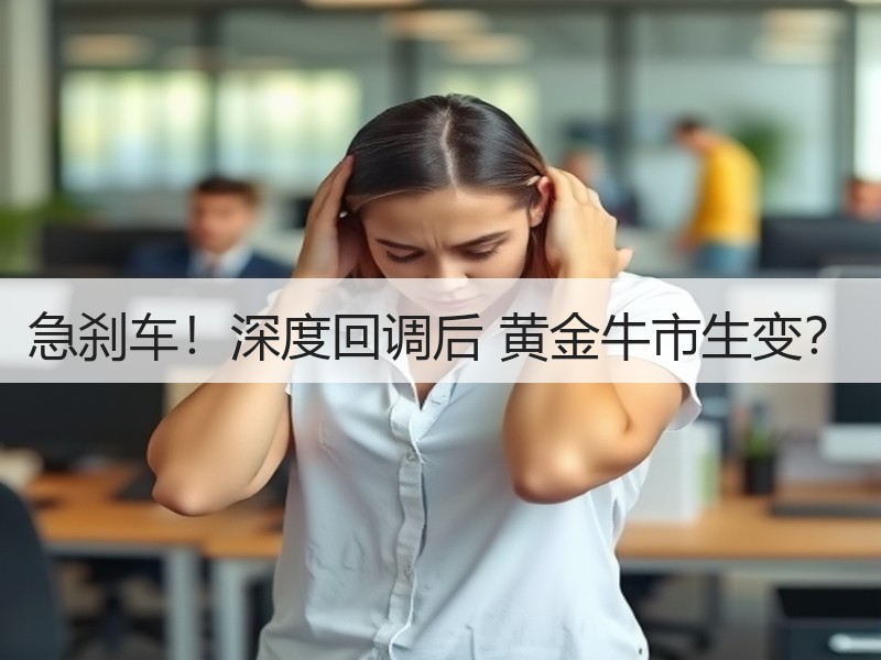 急刹车！深度回调后 黄金牛市生变？