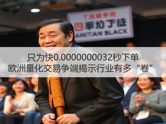 只为快0.0000000032秒下单 欧洲量化交易争端揭示行业有多“卷”(图2) 只为快0.0000000032秒下单 欧洲量化交易争端揭示行业有多“卷”(图2)
