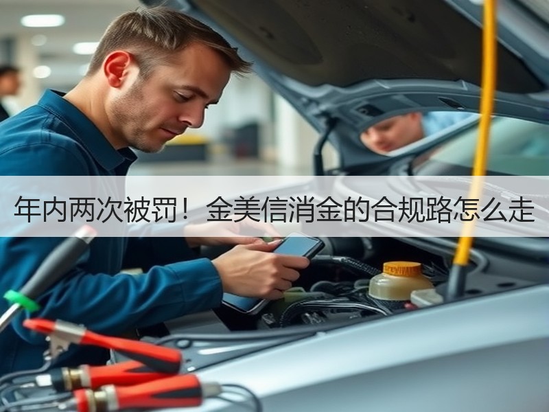 年内两次被罚！金美信消金的合规路怎么走