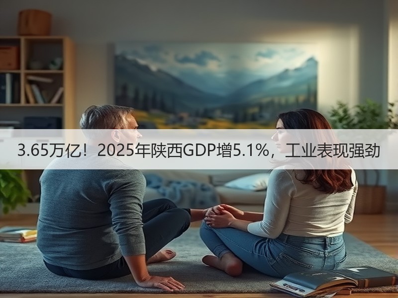 3.65万亿！2025年陕西GDP增5.1%，工业表现强劲