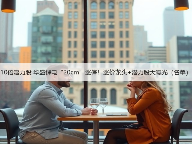 10倍潜力股 华盛锂电“20cm”涨停!涨价龙头+潜力股大曝光(名单)(图2) 10倍潜力股 华盛锂电“20cm”涨停!涨价龙头+潜力股大曝光(名单)(图2)