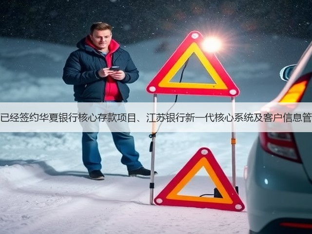 神州信息：本年度已经签约华夏银行核心存款项目、江苏银行新一代核心系统及客户信息管理系统建设项目等(图2)