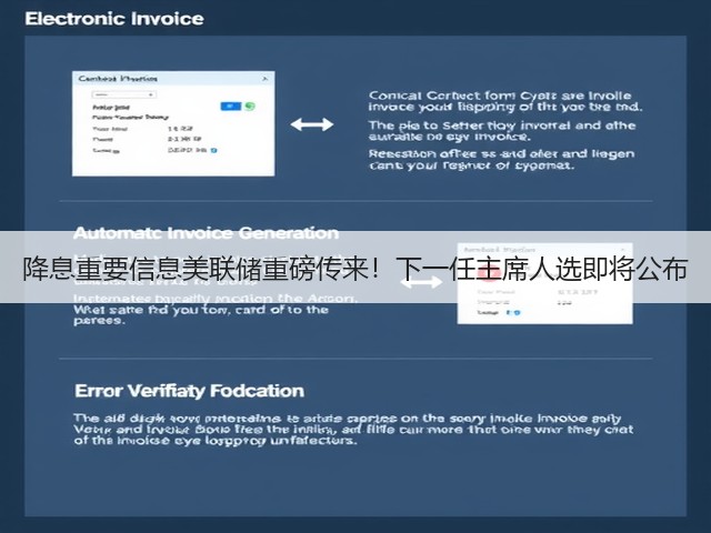 降息重要信息美联储重磅传来！下一任主席人选即将公布(图1)
