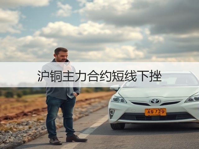 沪铜主力合约短线下挫(图1)