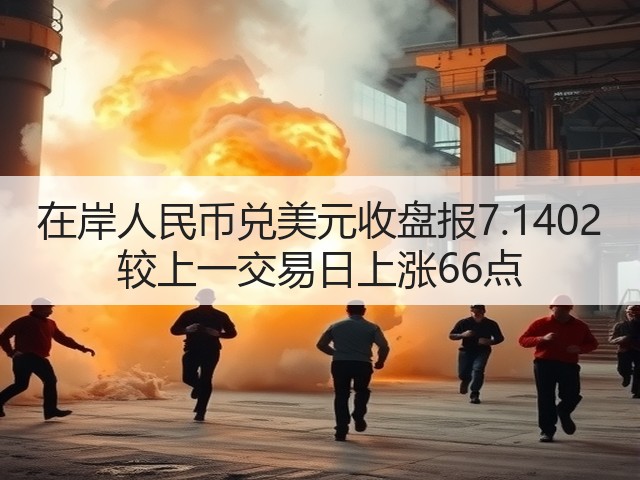 在岸人民币兑美元收盘报7.1402 较上一交易日上涨66点(图2)