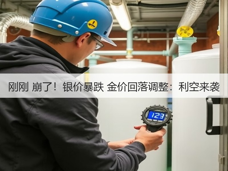 刚刚 崩了！银价暴跌 金价回落调整：利空来袭