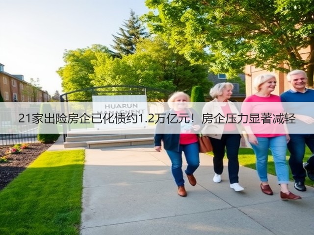 21家出险房企已化债约1.2万亿元!房企压力显著减轻(图2) 21家出险房企已化债约1.2万亿元!房企压力显著减轻(图2)