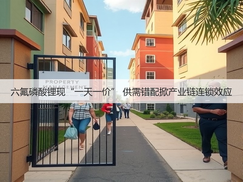 六氟磷酸锂现“一天一价” 供需错配掀产业链连锁效应