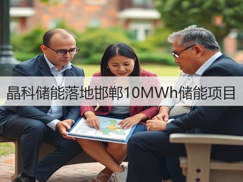 晶科储能落地邯郸10MWh储能项目