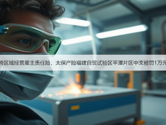 跨区域经营雇主责任险,太保产险福建自贸试验区平潭片区中支被罚1万元(图2) 跨区域经营雇主责任险,太保产险福建自贸试验区平潭片区中支被罚1万元(图2)