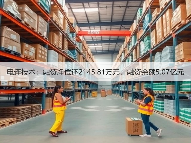 电连技术:融资净偿还2145.81万元,融资余额5.07亿元(图1) 电连技术:融资净偿还2145.81万元,融资余额5.07亿元(图1)