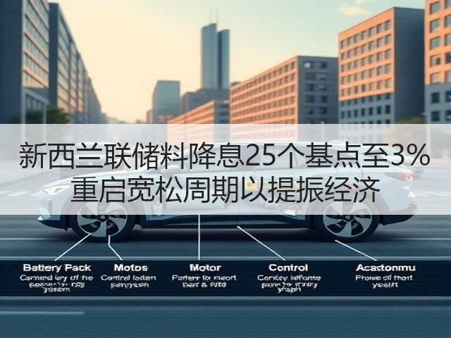 新西兰联储料降息25个基点至3% 重启宽松周期以提振经济(图3)