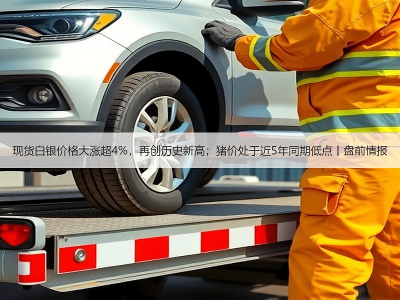现货白银价格大涨超4%，再创历史新高；猪价处于近5年同期低点丨盘前情报