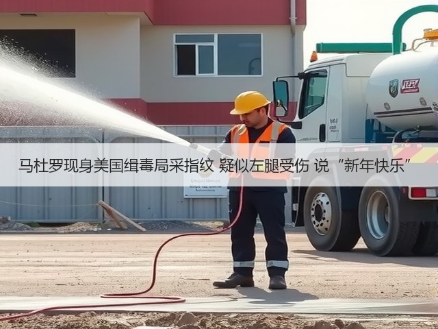 马杜罗现身美国缉毒局采指纹 疑似左腿受伤 说“新年快乐”(图1) 马杜罗现身美国缉毒局采指纹 疑似左腿受伤 说“新年快乐”(图1)
