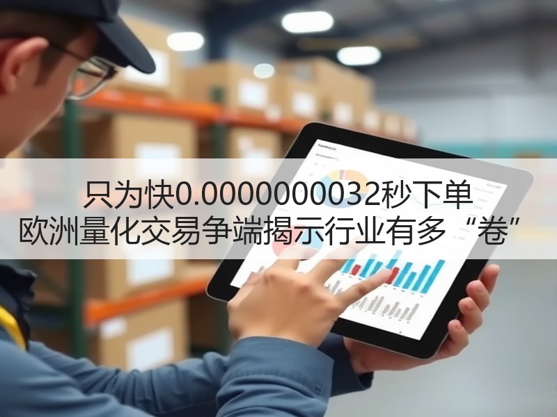 只为快0.0000000032秒下单 欧洲量化交易争端揭示行业有多“卷”