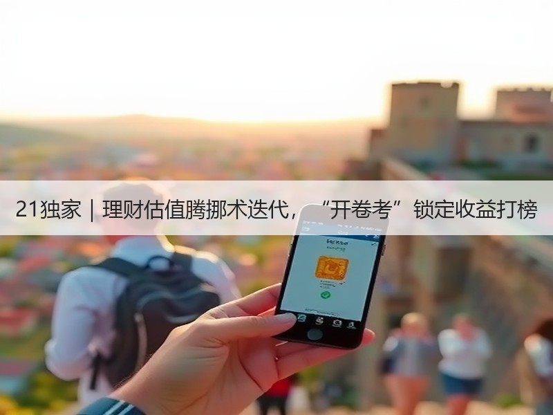 21独家｜理财估值腾挪术迭代，“开卷考”锁定收益打榜