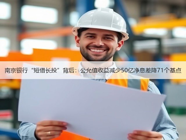 南京银行“短借长投”背后:公允值收益减少50亿净息差降71个基点(图1) 南京银行“短借长投”背后:公允值收益减少50亿净息差降71个基点(图1)
